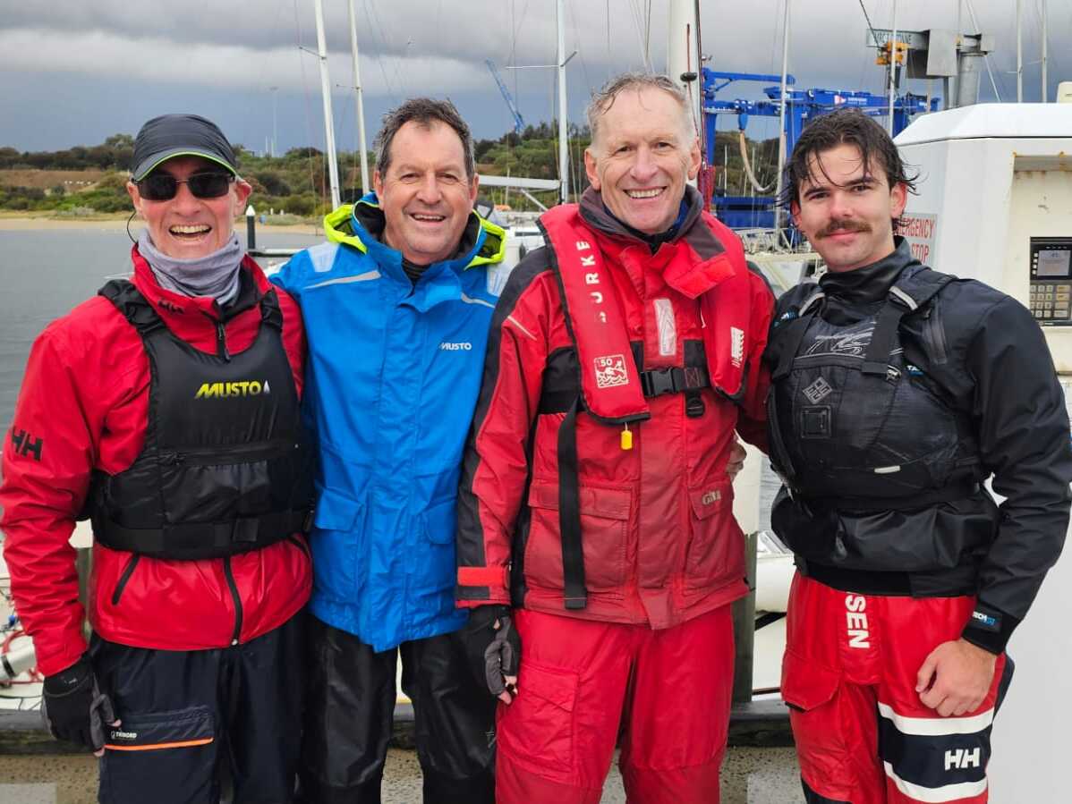 Sailors on the water